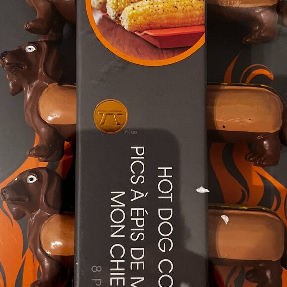 Corn Holders‎ (Dachshund / Hot Dog Themed( 4 Sets / new) - Picture 8 of 10